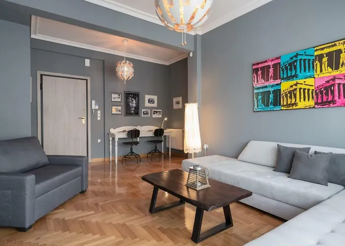 Modern & Stylish Apt At The Heart Of Athens