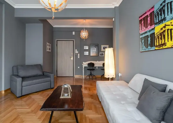 Modern & Stylish Apt At The Heart Of Athens